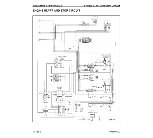Komatsu WA800-3-LC (SN from A50001) 4WD Wheeled Loaders (USA) Workshop Manual (CEBM003803) Komatsu WA800-3-LC (SN from A50001) 4WD Wheeled Loaders (USA) Workshop Manual (CEBM003803)