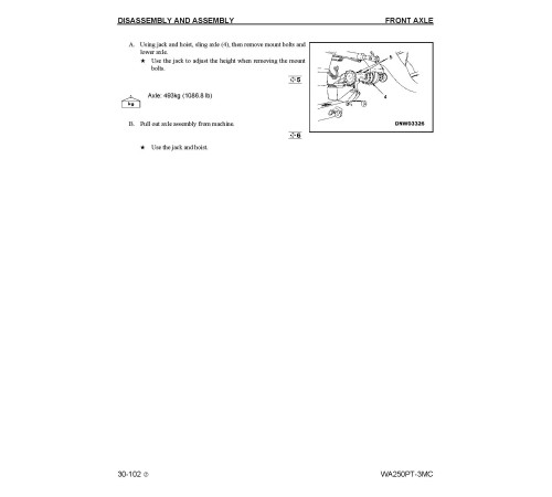 Komatsu WA250PT-3-MC (SN from A78001) Tool Cariers (Japan) Workshop Manual (CEBM004702) Komatsu WA250PT-3-MC (SN from A78001) Tool Cariers (Japan) Workshop Manual (CEBM004702)