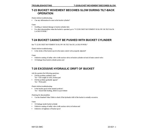 Komatsu WA120-3-MC (SN from A31001) 4WD Wheeled Loaders (Japan) Workshop Manual (CEBD005101) Komatsu WA120-3-MC (SN from A31001) 4WD Wheeled Loaders (Japan) Workshop Manual (CEBD005101)
