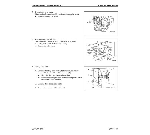 Komatsu WA120-3-MC (SN from A31001) 4WD Wheeled Loaders (Japan) Workshop Manual (CEBD005101) Komatsu WA120-3-MC (SN from A31001) 4WD Wheeled Loaders (Japan) Workshop Manual (CEBD005101)