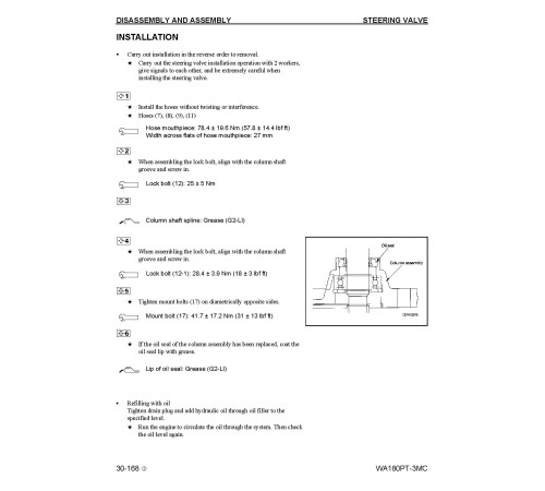 Komatsu WA180PT-3-MC (SN from A88001) Parallel Tool Cariers (Japan) Workshop Manual (CEBD005201) Komatsu WA180PT-3-MC (SN from A88001) Parallel Tool Cariers (Japan) Workshop Manual (CEBD005201)