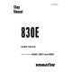Komatsu 830E (SN: A30662, A30677-30688) Electric Dump Trucks (USA) Workshop Manual (CEBD008900)