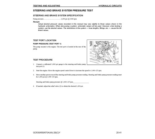 Komatsu GD530A(W)-2-BY/-CY, GD650A(W)-2-BY/-CY, GD670A(W)-2-BY/-CY Motor Graders (USA) Workshop Manual (CEBM009900) Komatsu GD530A(W)-2-BY/-CY, GD650A(W)-2-BY/-CY, GD670A(W)-2-BY/-CY Motor Graders (USA) Workshop Manual (CEBM009900)