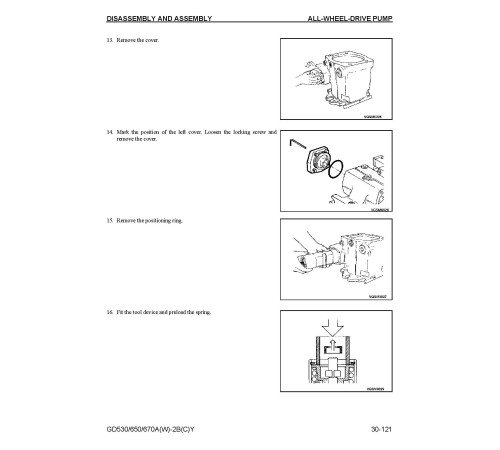 Komatsu GD530A(W)-2-BY/-CY, GD650A(W)-2-BY/-CY, GD670A(W)-2-BY/-CY Motor Graders (USA) Workshop Manual (CEBM009900) Komatsu GD530A(W)-2-BY/-CY, GD650A(W)-2-BY/-CY, GD670A(W)-2-BY/-CY Motor Graders (USA) Workshop Manual (CEBM009900)