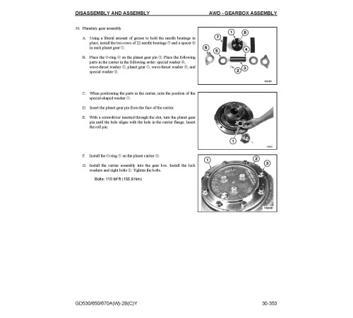 Komatsu GD530A(W)-2-BY/-CY, GD650A(W)-2-BY/-CY, GD670A(W)-2-BY/-CY Motor Graders (USA) Workshop Manual (CEBM009900) Komatsu GD530A(W)-2-BY/-CY, GD650A(W)-2-BY/-CY, GD670A(W)-2-BY/-CY Motor Graders (USA) Workshop Manual (CEBM009900)