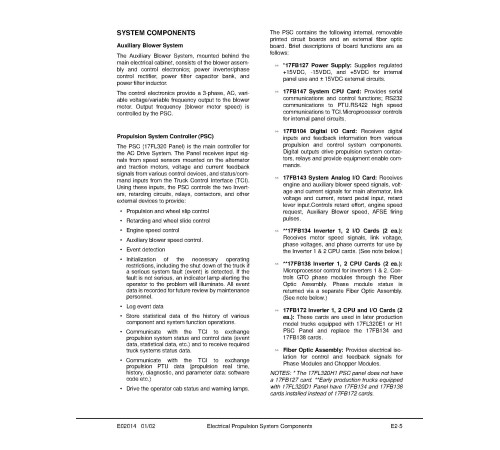 Komatsu 930E (SN: 32604-32789) Electric Dump Trucks w.MTU Engines (USA) Workshop Manual (CEBD010100) Komatsu 930E (SN: 32604-32789) Electric Dump Trucks w.MTU Engines (USA) Workshop Manual (CEBD010100)