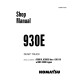 Komatsu 930E (SN: A30019; A30026-30119) Electric Dump Trucks w.DDC 4000 engines (USA) Workshop Manual (CEBD010200)