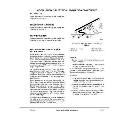 Komatsu 730E (SN: A30133-30180) Electric Dump Trucks (USA) Workshop Manual (CEBD010800) Komatsu 730E (SN: A30133-30180) Electric Dump Trucks (USA) Workshop Manual (CEBD010800)