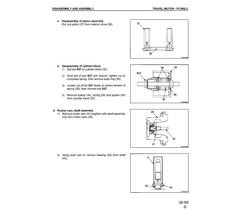 Komatsu PC300HD-6 and PC300LC-6 (SN: A80001-83000) Crawler Excavators (USA) Workshop Manual (CEBD3006C2) Komatsu PC300HD-6 and PC300LC-6 (SN: A80001-83000) Crawler Excavators (USA) Workshop Manual (CEBD3006C2)