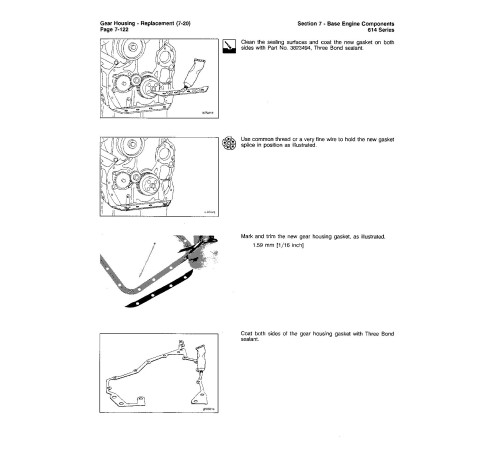 Komatsu KDC614 Diesel Engines (USA) set of Service Manuals (CEBD614) Komatsu KDC614 Diesel Engines (USA) set of Service Manuals (CEBD614)