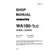 Komatsu WA180-1-LC (SN from A75001) 4WD Wheeled Loaders (Japan) Workshop Manual (CEBDW17020)