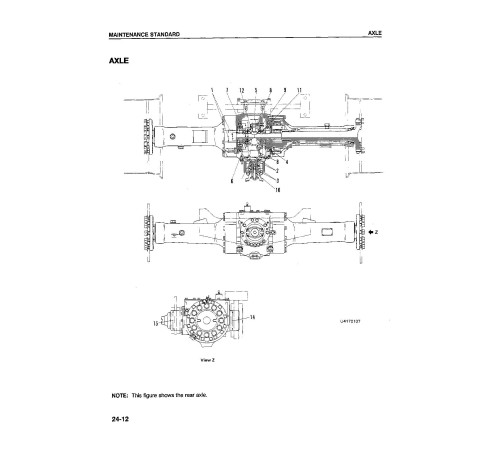 Komatsu WA180-1-LC (SN from A75001) 4WD Wheeled Loaders (Japan) Workshop Manual (CEBDW17020) Komatsu WA180-1-LC (SN from A75001) 4WD Wheeled Loaders (Japan) Workshop Manual (CEBDW17020)