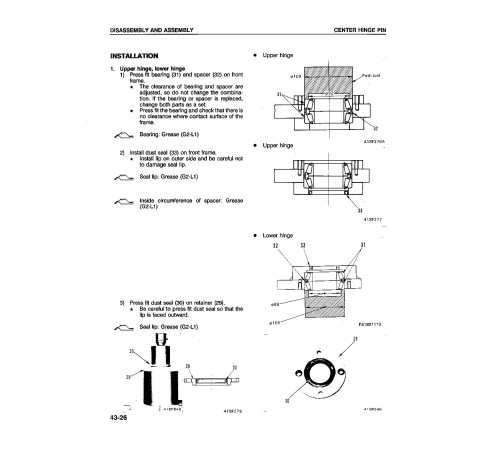 Komatsu WA250-1-LC (SN from A65001) 4WD Wheeled Loaders (Japan) Workshop Manual (CEBMW18020) Komatsu WA250-1-LC (SN from A65001) 4WD Wheeled Loaders (Japan) Workshop Manual (CEBMW18020)