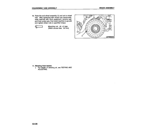 Komatsu WA500-1-LC (SN from A60001) 4WD Wheeled Loaders (Japan) Workshop Manual (CEBMW25050) Komatsu WA500-1-LC (SN from A60001) 4WD Wheeled Loaders (Japan) Workshop Manual (CEBMW25050)