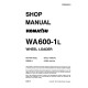 Komatsu WA600-1-L (SN from A10391) 4WD Wheeled Loaders (USA) Workshop Manual (CEBMW26010)