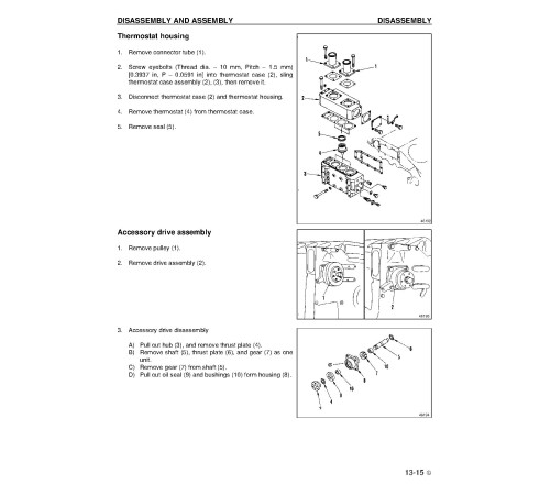 Komatsu SA12V140Z-1 and SAA12V140ZE-2 Diesel Engines (Japan) Workshop Manual (CEBM002603) Komatsu SA12V140Z-1 and SAA12V140ZE-2 Diesel Engines (Japan) Workshop Manual (CEBM002603)