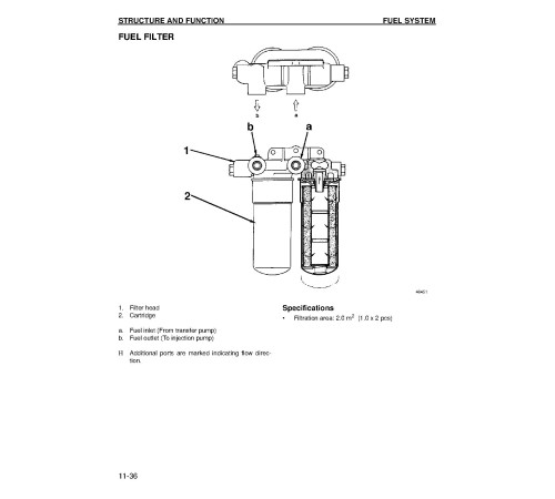 Komatsu SA12V140Z-1 and SAA12V140ZE-2 Diesel Engines (Japan) Workshop Manual (CEBM002603) Komatsu SA12V140Z-1 and SAA12V140ZE-2 Diesel Engines (Japan) Workshop Manual (CEBM002603)