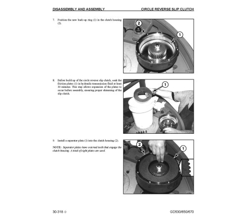 Komatsu GD530A(W)-2-EY, GD650A(W)-2-EY, GD670A(W)-2-EY (SN. from 210098) Motor Graders (USA) Workshop Manual (CEBM003902) Komatsu GD530A(W)-2-EY, GD650A(W)-2-EY, GD670A(W)-2-EY (SN. from 210098) Motor Graders (USA) Workshop Manual (CEBM003902)