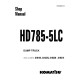 Komatsu HD785-5-LC (SN: A10144; A10224; A10228-10315) Rigid Dump Trucks (USA) Workshop Manual (CEBM006103)