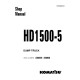Komatsu HD1500-5 (SN: A30039-30048) Rigid Dump Trucks (USA) Workshop Manual (CEBM006204)