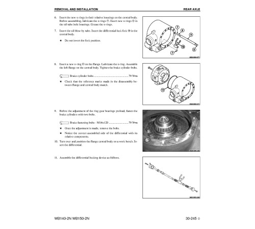 Komatsu WB140-2-N and WB150-2-N Backhoe Loaders (USA) Workshop Manual (CEBM012701) Komatsu WB140-2-N and WB150-2-N Backhoe Loaders (USA) Workshop Manual (CEBM012701)