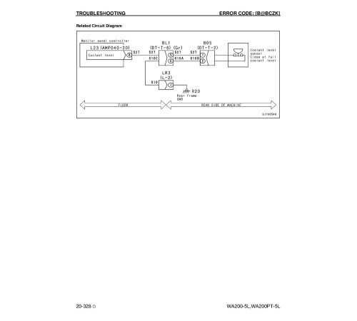 Komatsu WA200-5-L 4WD Wheeled Loaders and WA200PT-5L Tool Cariers (Japan) Workshop Manual (CEBM013003) Komatsu WA200-5-L 4WD Wheeled Loaders and WA200PT-5L Tool Cariers (Japan) Workshop Manual (CEBM013003)