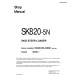Komatsu SK820-5-N (SN from A40001) Skid Steer Loaders with 4D84E-1 engines (USA) Workshop Manual (CEBM016001)