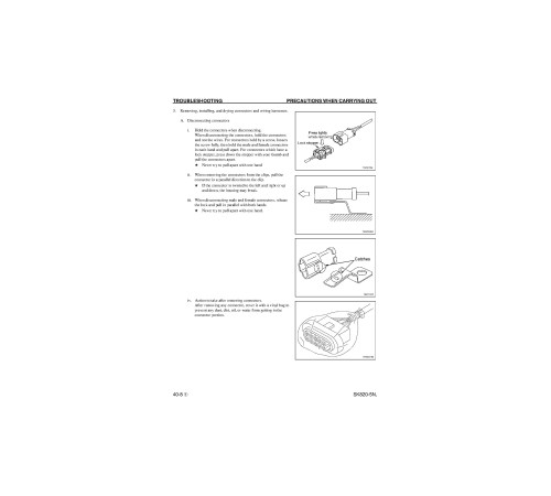 Komatsu SK820-5-N (SN from A40001) Skid Steer Loaders with 4D84E-1 engines (USA) Workshop Manual (CEBM016001) Komatsu SK820-5-N (SN from A40001) Skid Steer Loaders with 4D84E-1 engines (USA) Workshop Manual (CEBM016001)