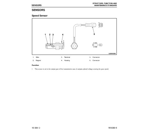 Komatsu WA380-6 (SN: A53001-54000) 4WD Wheeled Loaders with 6D107E-E engines (USA) Workshop Manual (CEBM017403) Komatsu WA380-6 (SN: A53001-54000) 4WD Wheeled Loaders with 6D107E-E engines (USA) Workshop Manual (CEBM017403)