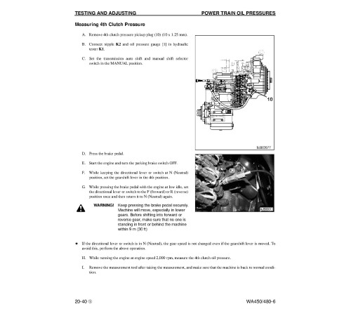 Komatsu WA450-6 and WA480-6 4WD Wheeled Loaders with 6D125E-5 engines (USA) Workshop Manual (CEBM018601) Komatsu WA450-6 and WA480-6 4WD Wheeled Loaders with 6D125E-5 engines (USA) Workshop Manual (CEBM018601)