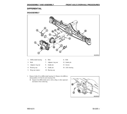 Komatsu WB142-5 (SN from A13001) Backhoe Loaders with 4D102LE-2 Engine (USA) Workshop Manual (CEBM018903) Komatsu WB142-5 (SN from A13001) Backhoe Loaders with 4D102LE-2 Engine (USA) Workshop Manual (CEBM018903)