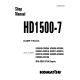 Komatsu HD1500-7 (SN: A30049-30108) Rigid Dump Trucks with SDA12V160 Engines (USA) Workshop Manual (CEBM021004)