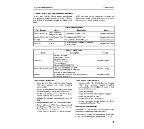 Komatsu 860E-1-KT (SN: A30001-30003) Electric Dump Trucks (USA) Workshop Manual (CEBM021403) Komatsu 860E-1-KT (SN: A30001-30003) Electric Dump Trucks (USA) Workshop Manual (CEBM021403)