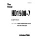 Komatsu HD1500-7 (SN: A30091-30094; A30099-30103) Rigid Dump Trucks with SDA12V160 engines (USA) Workshop Manual (CEBM022303)
