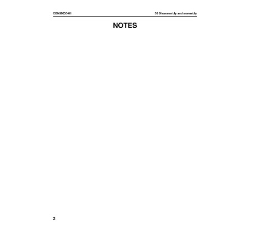 Komatsu 960E-1-K (SN: A50009-50010) Electric Dump Trucks (USA) Workshop Manual (CEBM022602) Komatsu 960E-1-K (SN: A50009-50010) Electric Dump Trucks (USA) Workshop Manual (CEBM022602)
