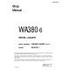 Komatsu WA380-6 (SN from A54001) 4WD Wheeled Loaders with 6D107E-1 engines (USA) Workshop Manual (CEBM022703)