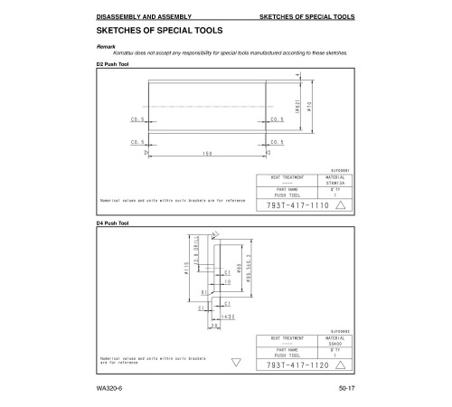 Komatsu WA320-6 (SN from A35001) 4WD Wheeled Loaders with SAA6D107E-1 engines (USA) Workshop Manual (CEBM022801) Komatsu WA320-6 (SN from A35001) 4WD Wheeled Loaders with SAA6D107E-1 engines (USA) Workshop Manual (CEBM022801)