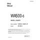 Komatsu WA500-6 (SN from A93001) 4WD Wheeled Loaders with 6D140E-5 engines (USA) Workshop Manual (CEBM022902)