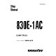 Komatsu 830E-1-AC (SN from A30561) Electric Dump Trucks (USA) Workshop Manual (CEBM024002)