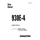 Komatsu 930E-4 (SN: A31049-31162) Tier 4 Electric Dump Trucks (USA) Workshop Manual (CEBM024703)