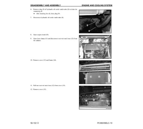 Komatsu PC360LC-10 (SN:A32001-, K64001-), PC390LC-10 (SN:A30001-) Crawler Excavators w.6D114E-5 engines Workshop Manual (CEBM025204) Komatsu PC360LC-10 (SN:A32001-, K64001-), PC390LC-10 (SN:A30001-) Crawler Excavators w.6D114E-5 engines Workshop Manual (CEBM025204)