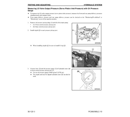 Komatsu PC360LC-10 (SN:A32001-, K64001-), PC390LC-10 (SN:A30001-) Crawler Excavators w.6D114E-5 engines Workshop Manual (CEBM025204) Komatsu PC360LC-10 (SN:A32001-, K64001-), PC390LC-10 (SN:A30001-) Crawler Excavators w.6D114E-5 engines Workshop Manual (CEBM025204)