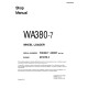 Komatsu WA380-7 (SN from A64001) 4WD Wheeled Loaders with 6D107E-2 engines (USA) Workshop Manual (CEBM025604)