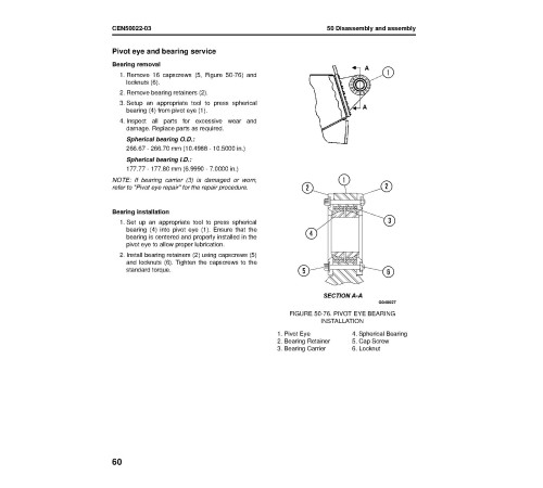 Komatsu 960E-2-K (SN from A50011) Electric Dump Trucks (USA) Workshop Manual (CEBM026301) Komatsu 960E-2-K (SN from A50011) Electric Dump Trucks (USA) Workshop Manual (CEBM026301)