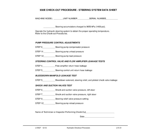 Komatsu 930E-4 (SN:A31164-31689; A31698; A31700; A31704; A31718-31724) Electric Dump Trucks (USA) Workshop Manual (CEBM026901) Komatsu 930E-4 (SN:A31164-31689; A31698; A31700; A31704; A31718-31724) Electric Dump Trucks (USA) Workshop Manual (CEBM026901)