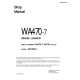 Komatsu WA470-7 (SN from A47001) 4WD Wheeled Loaders with 6D125E-6 engines (USA) Workshop Manual (CEBM027200)