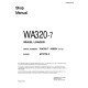Komatsu WA320-7 (SN from A36001) 4WD Wheeled Loaders with 6D107E-2 engines (USA) Workshop Manual (CEBM027700)