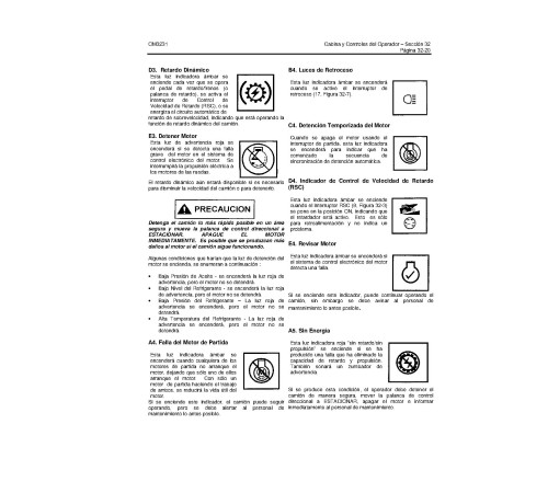 Komatsu 930E-4-SE (SN: A30587-30677) Electric Dump Trucks (USA) Operate and Maintenance manual Espanol (CSAM019400) Komatsu 930E-4-SE (SN: A30587-30677) Electric Dump Trucks (USA) Operate and Maintenance manual Espanol (CSAM019400)
