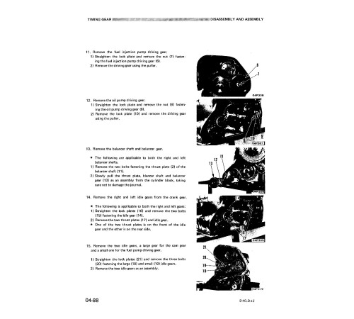 Komatsu D40A-1, D40P-1, D45A-1, D45P-1 and D45S-1 Crawler Dozers (Japan) Workshop Manual (D40451BE2) Komatsu D40A-1, D40P-1, D45A-1, D45P-1 and D45S-1 Crawler Dozers (Japan) Workshop Manual (D40451BE2)