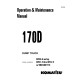 Komatsu 170D (SN from AFE36-A, AFE37-E-AFE37-X) Dump Trucks (USA) Operate and Maintenance manual (DG534)
